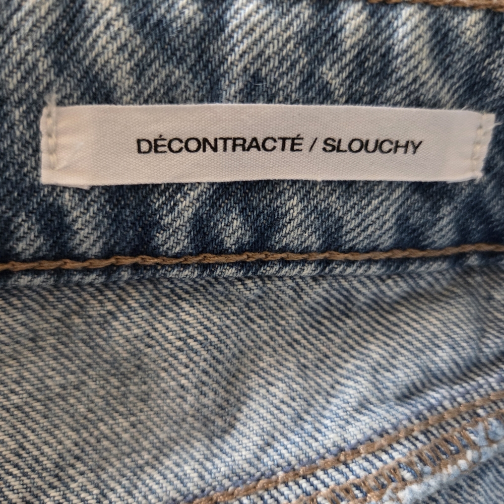 Garage Denim Blue Straight Leg Jeans - Picture 4 of 5